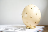 The Golden, Embellished Ostrich Egg, Leo & Stripes