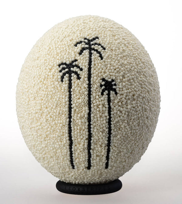 THE OASIS (cream) - Beaded Ornament