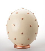 The Copper Ostrich Egg Ornament from Leo & Stripes