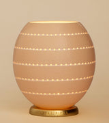 The Horizon Ostrich Egg Tealight Holder from Leo & Stripes