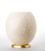 The Big Nightfall Ostrich Egg Tealight Holder from Leo & Stripes