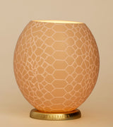 The Snake Ostrich Egg Tealight Holder from Leo & Stripes